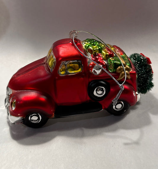 Large Dept. 56 Truck Ornament