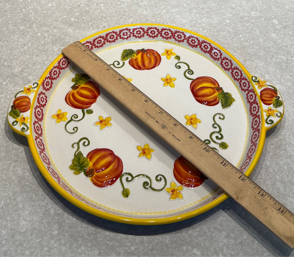 Temptations Pumpkin tray