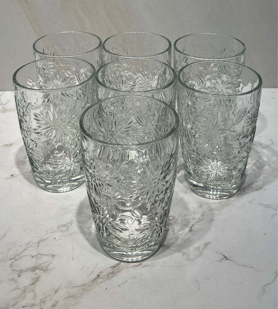 Set of 7 Princess House Glasses