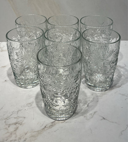 Set of 7 Princess House Glasses