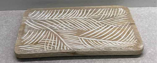 Carved Fern Tray