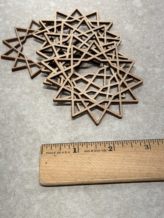Set Of Star Oraments