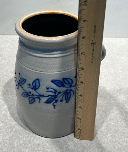 Salmon Falls Handled Crock